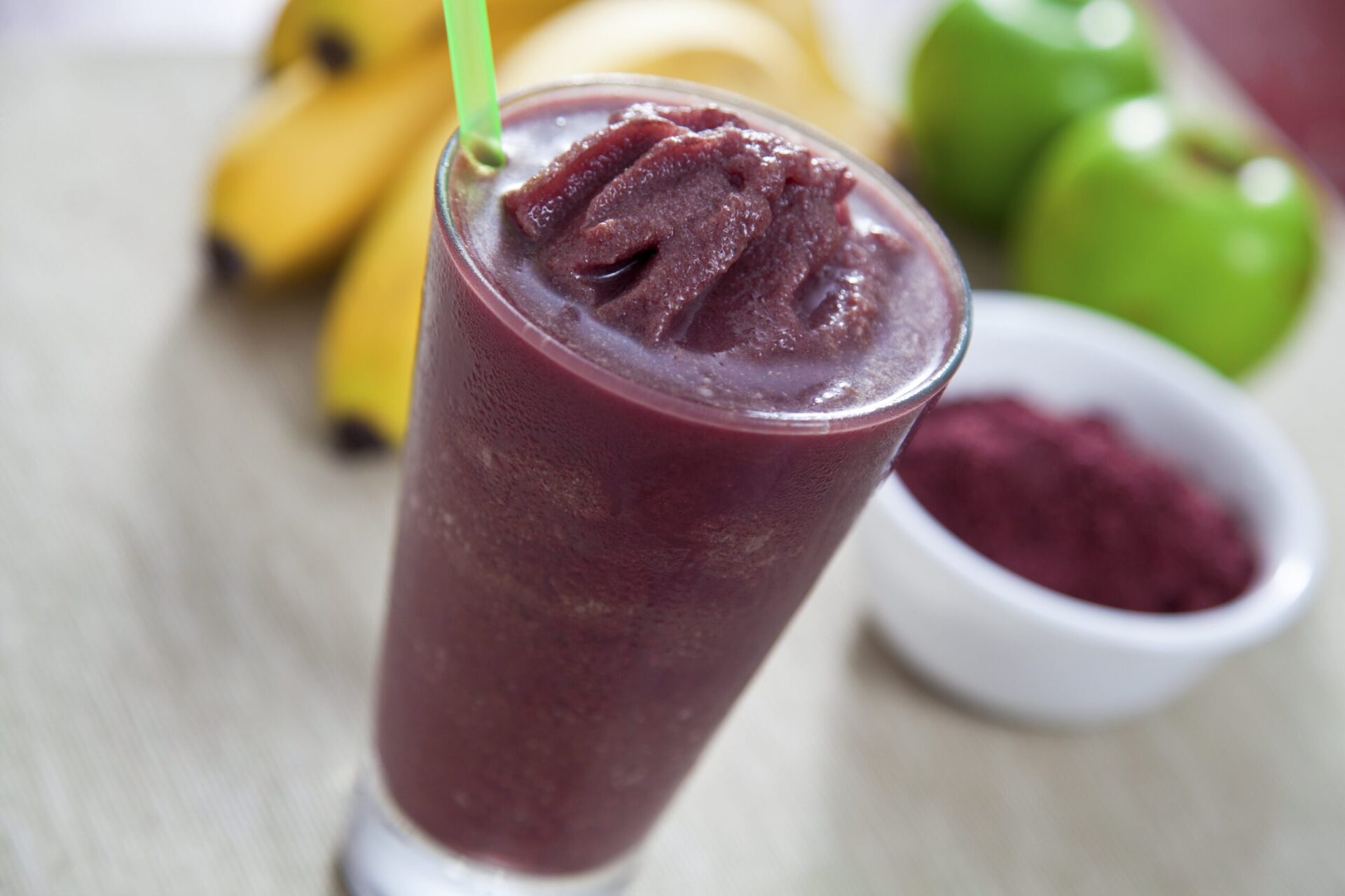 Açaí com Granola e Banana