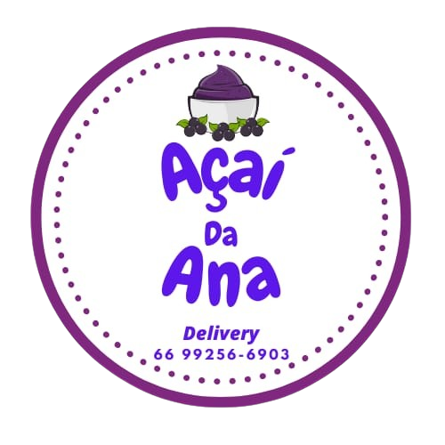 Logo Açaí da Ana